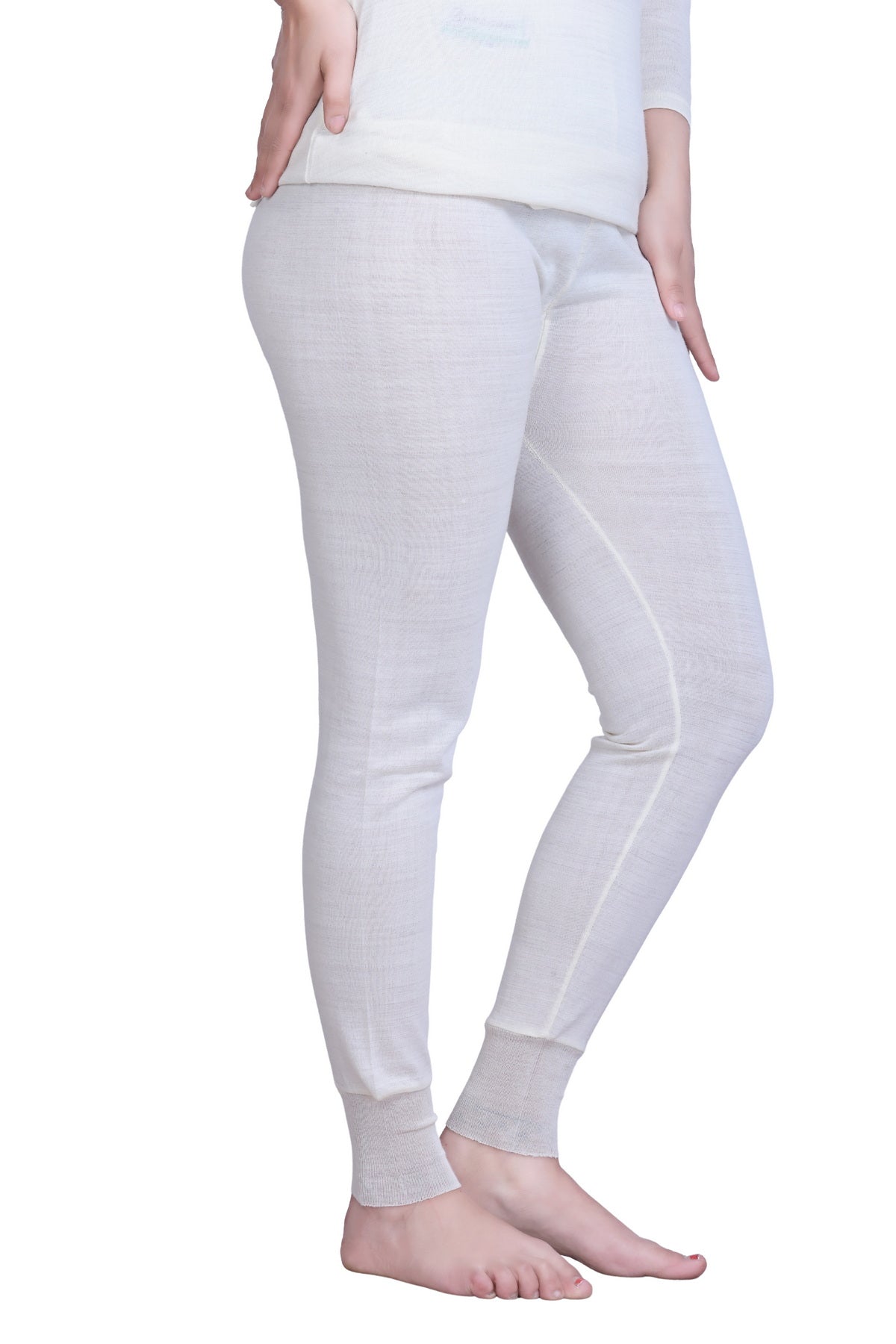Women’s Thermal Lower | White | Soft & Warm