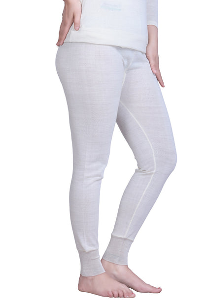 Women’s Thermal Lower | White | Soft & Warm