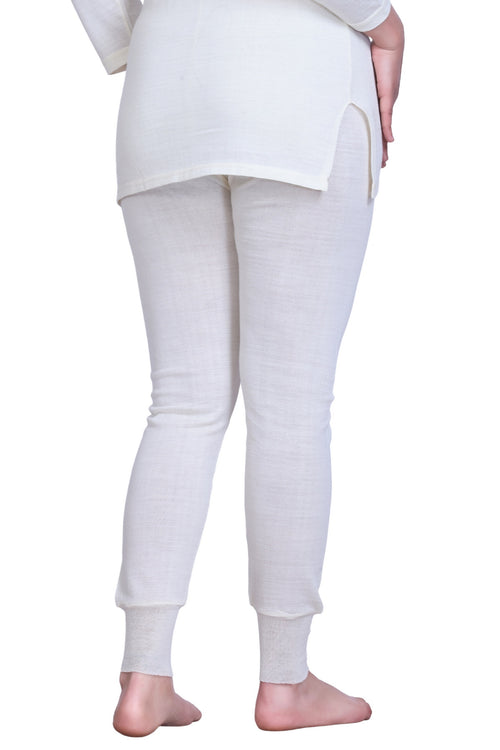 Women’s Thermal Lower | White | Soft & Warm