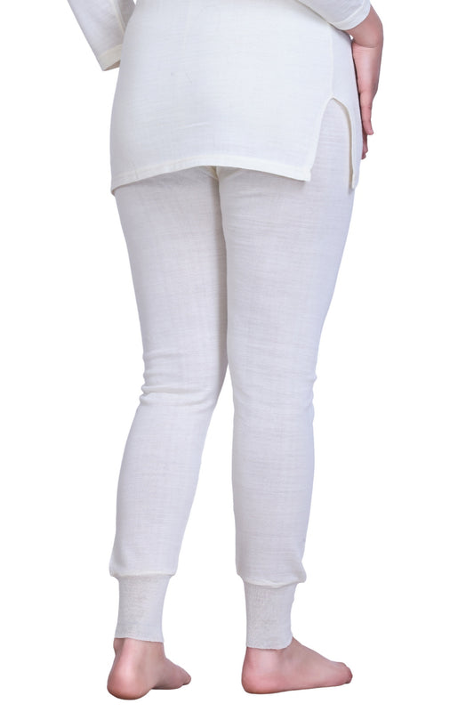 Women’s Thermal Lower | White | Soft & Warm