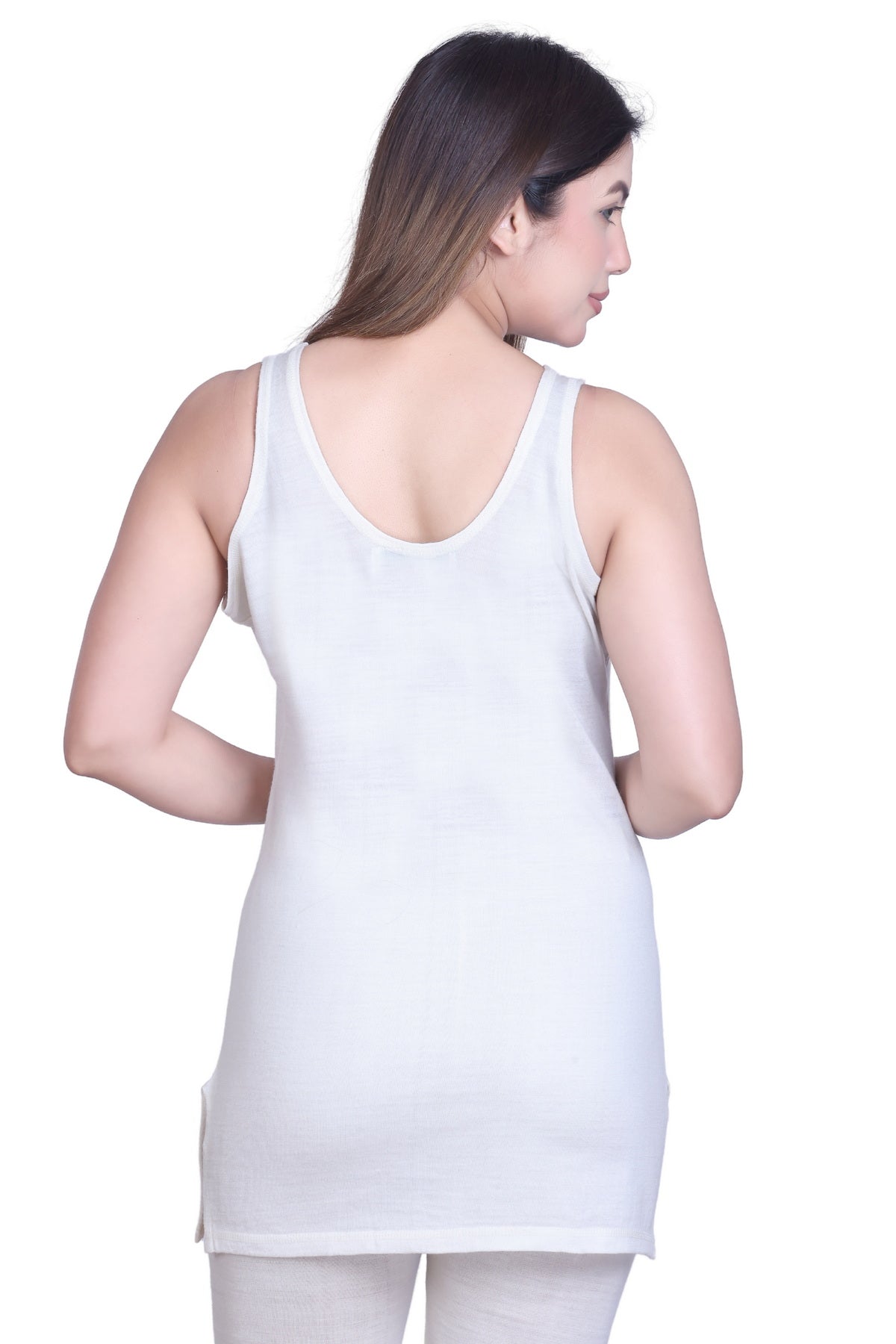 Women’s Thermal Upper + Sandoz Inner | White | Soft & Warm Set