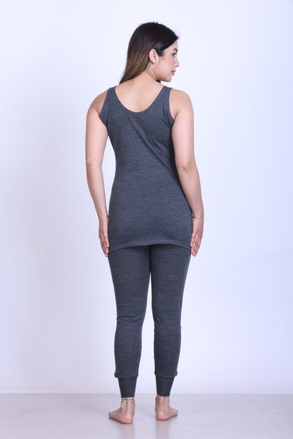Women’s Thermal Upper + Sandoz Inner | Grey | Soft & Warm Set