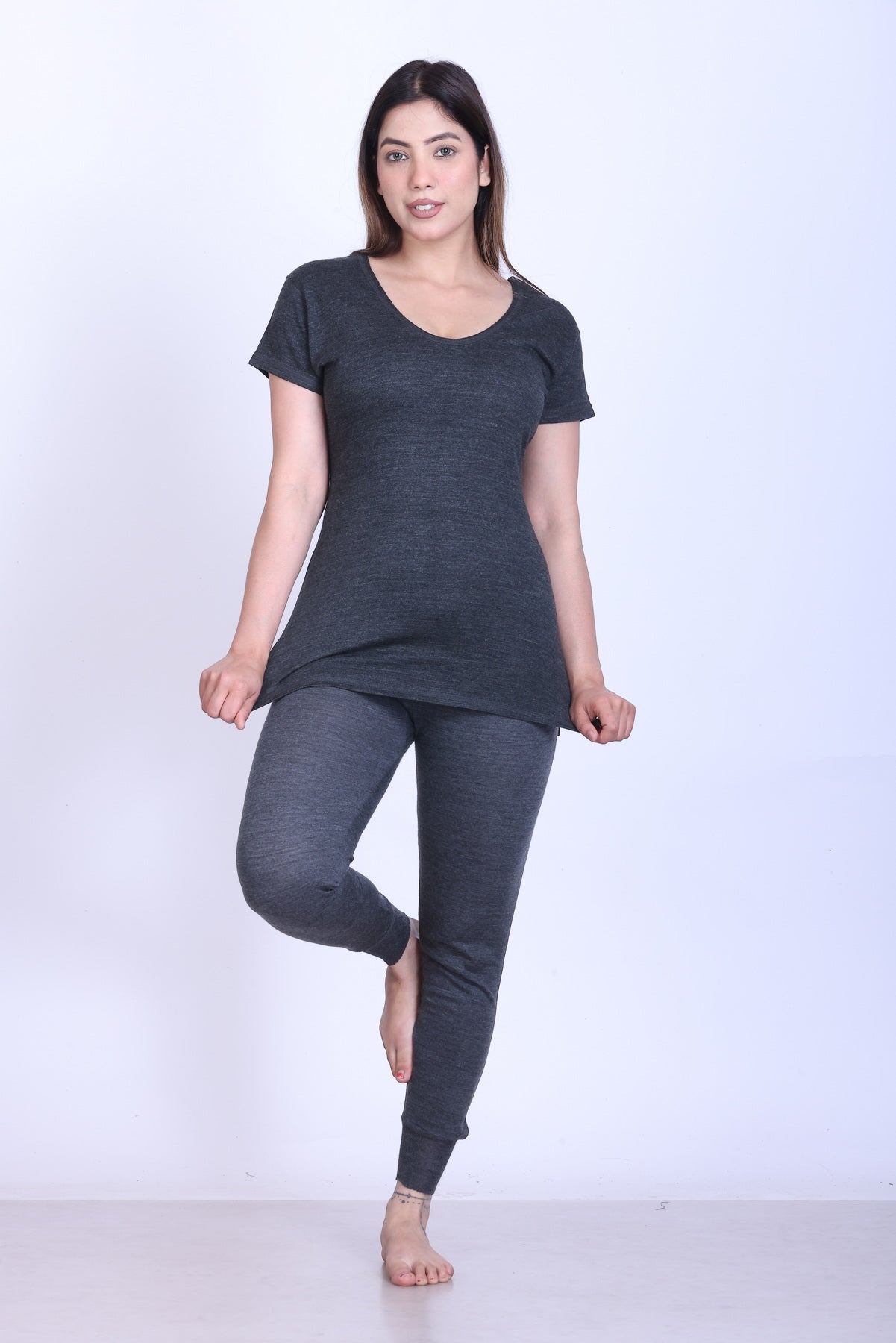 Women’s Thermal Lower | Grey | Soft & Warm
