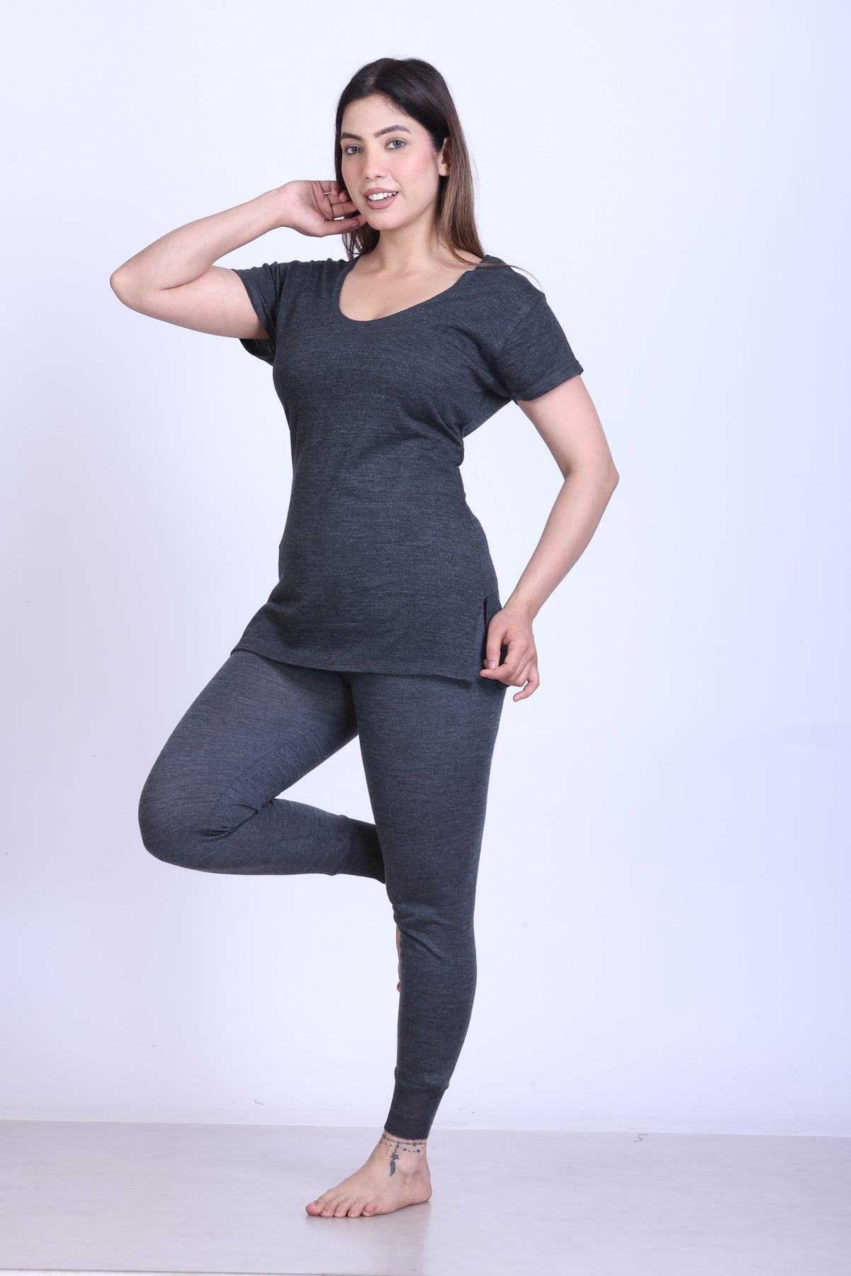 Women’s Thermal Lower | Grey | Soft & Warm