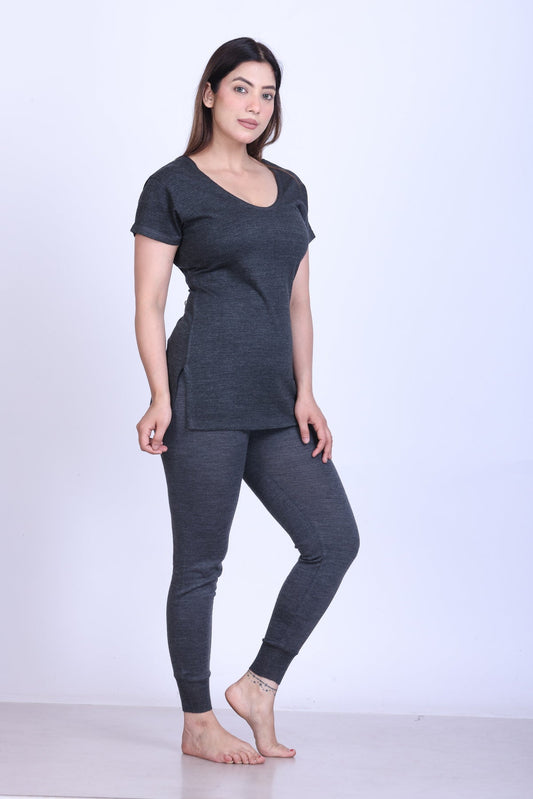 Women’s Thermal Lower | Grey | Soft & Warm