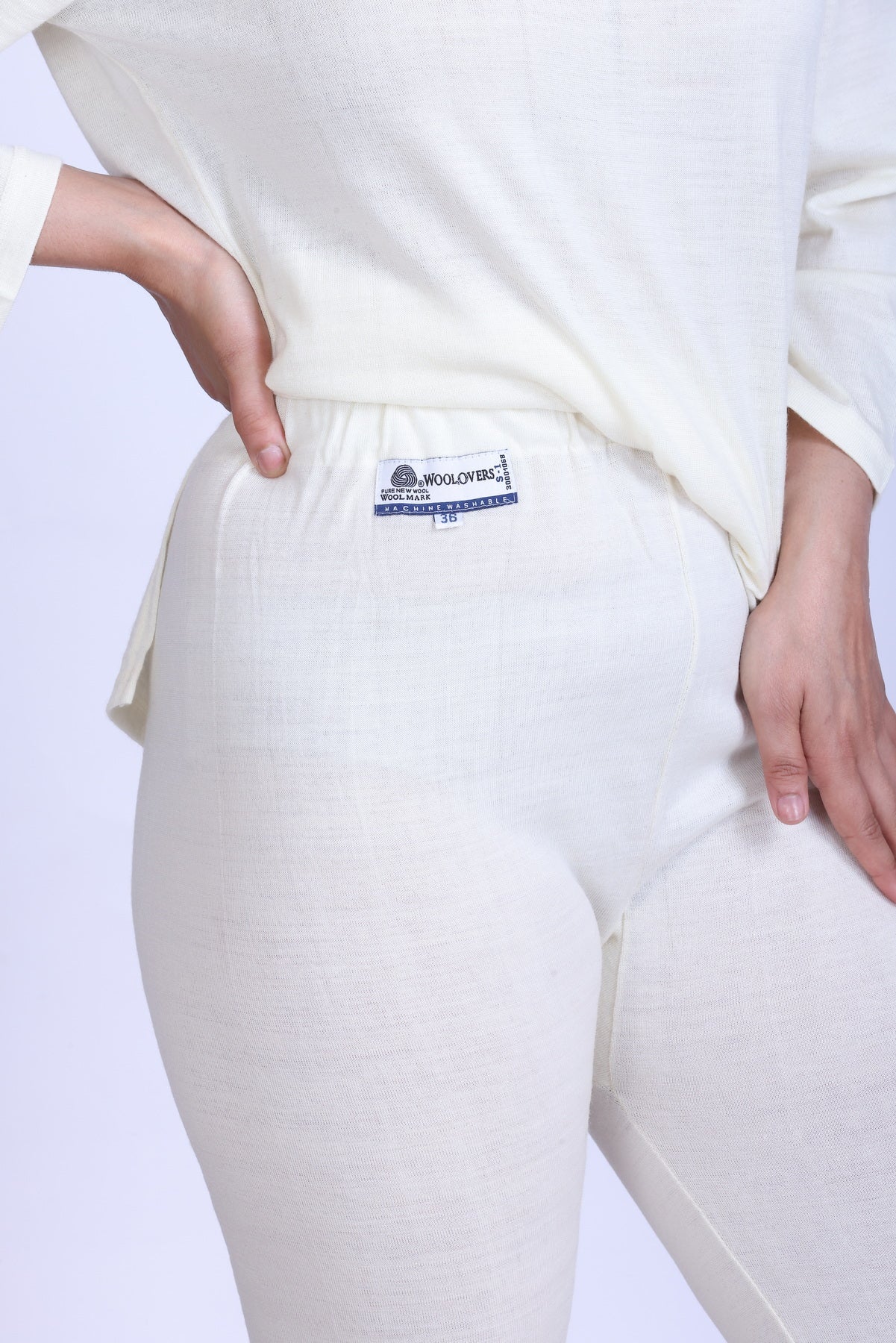 Women’s Thermal Lower | White | Soft & Warm