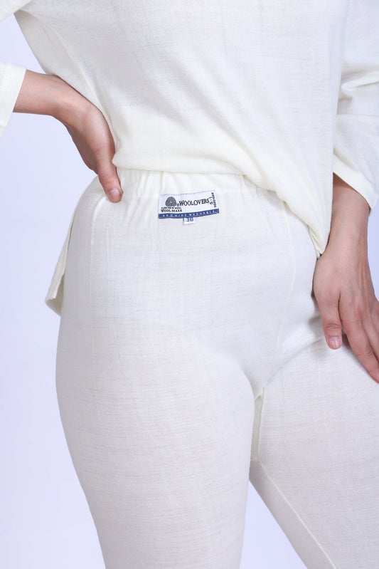 Women’s Thermal Lower | White | Soft & Warm