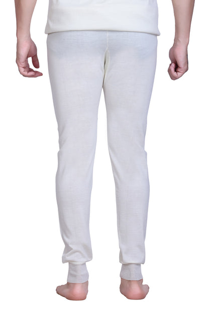 Men’s Thermal Inner Lower White – Soft & Warm Winter Wear